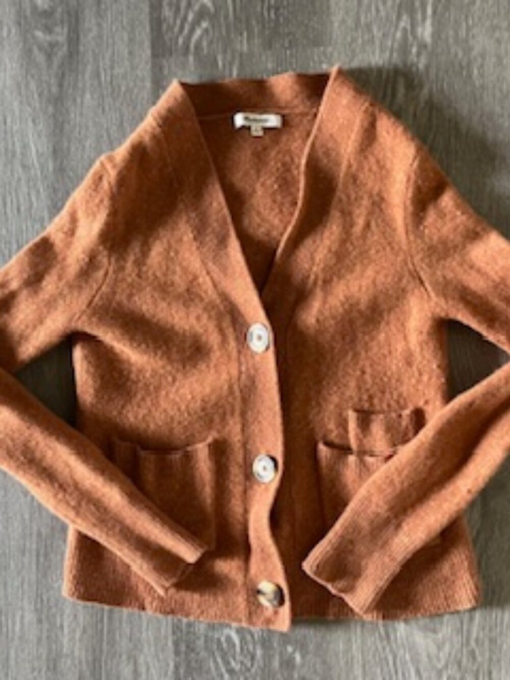 🧡3/15 Madewell Merino Wool Knit Cardigan Women's XS